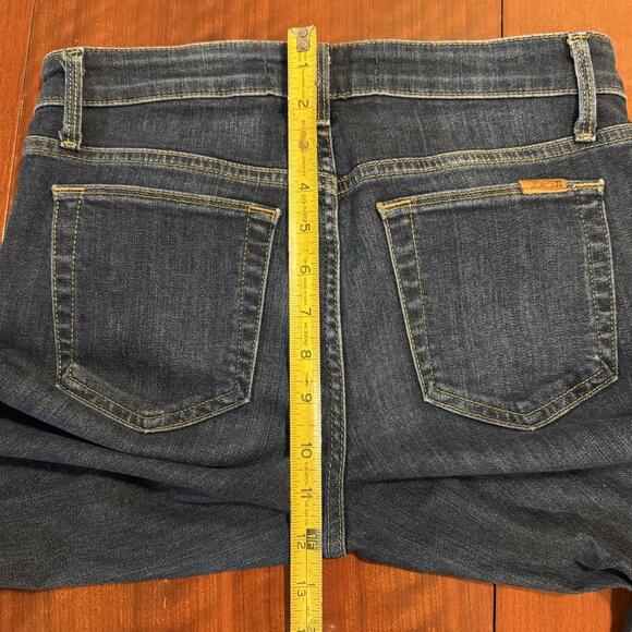 Joe's Jeans The Icon Ankle Mid Rise Skinny Jeans Chandra Blue Denim Size 27 - Picture 10 of 15